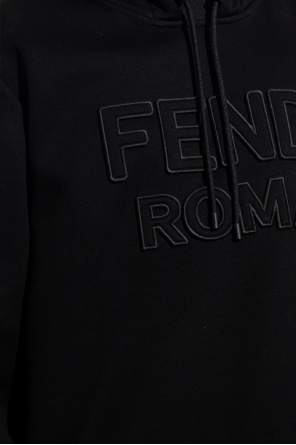 Fendi hoodie black best sale